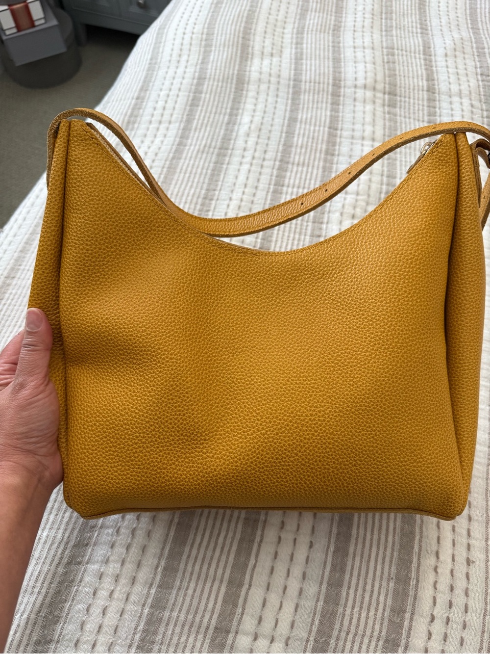 Portland Leather Goods Medium Aspen in Sunshine. Premium - Picture 3 of 16